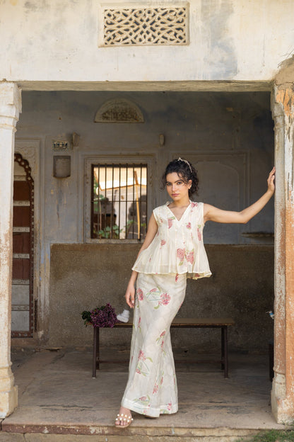 Anu Matilda Chanderi Top