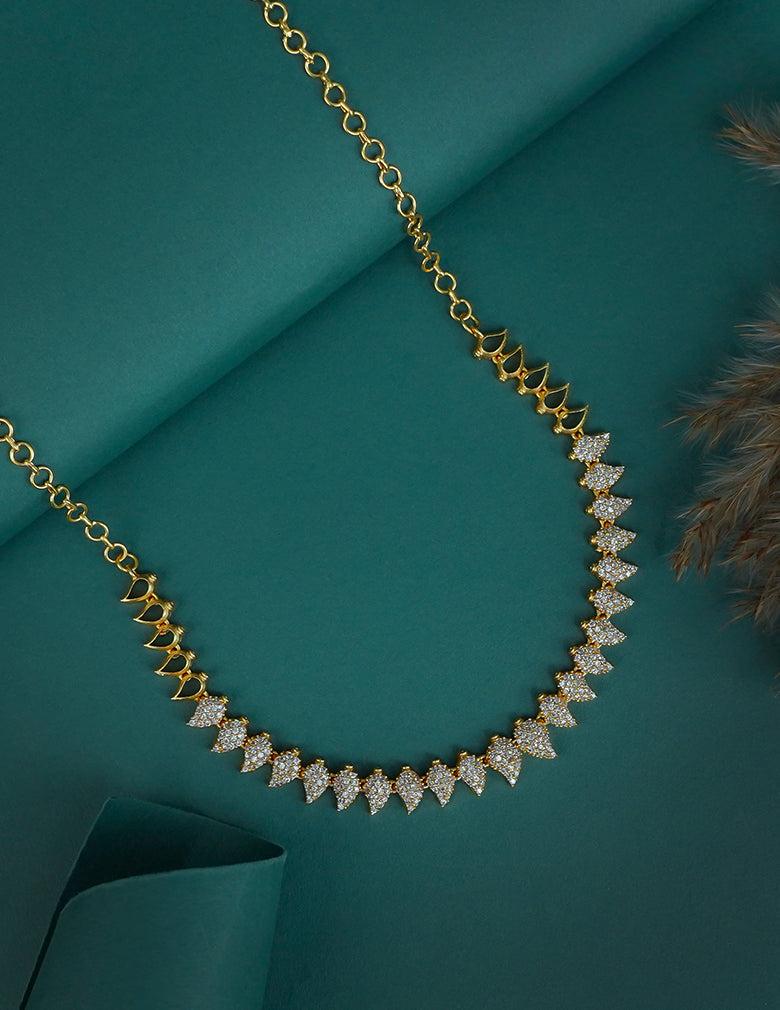 Premium Antique AD Stone  Necklace