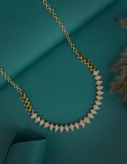 Premium Antique AD Stone  Necklace