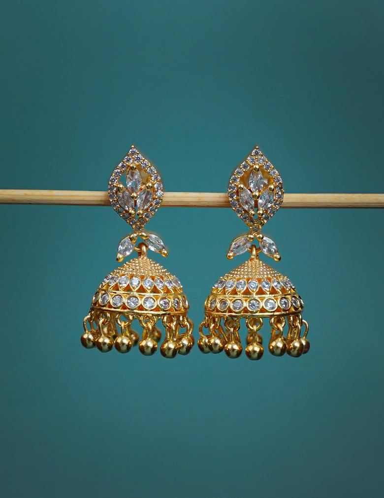 Ad Stone Jumkha Earrings