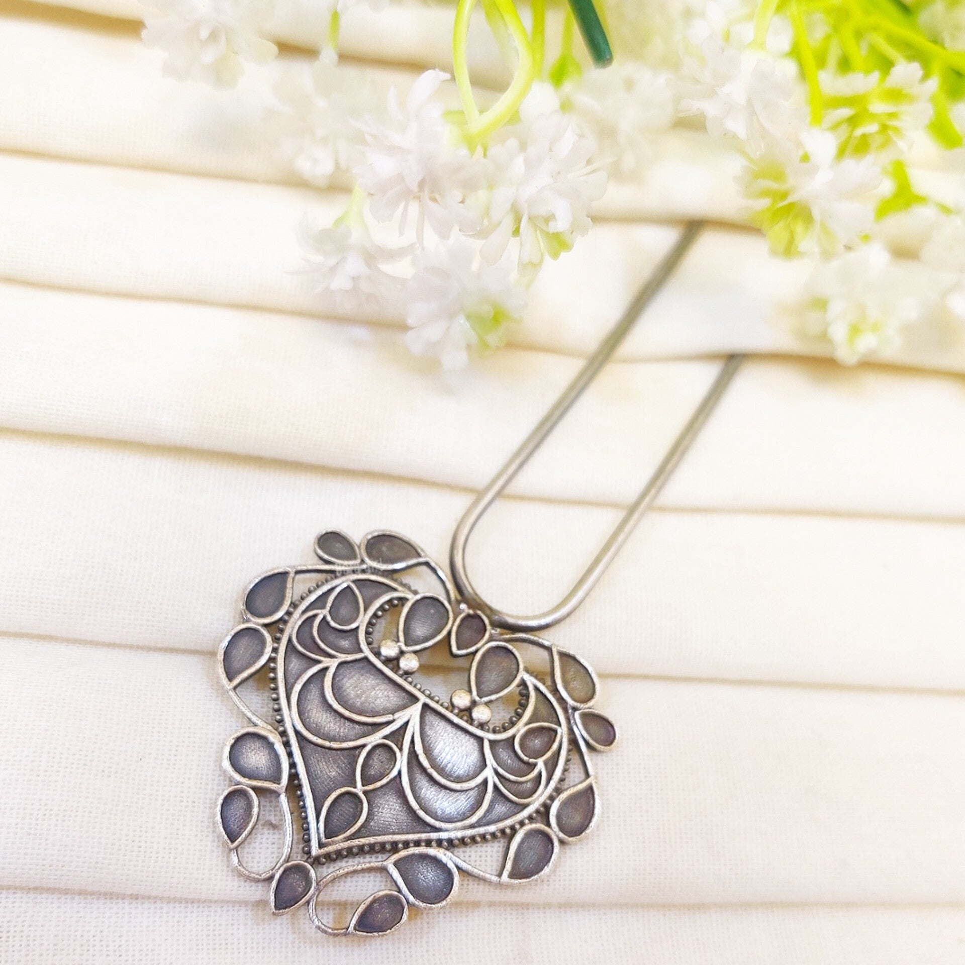 silver hair pin jewelry