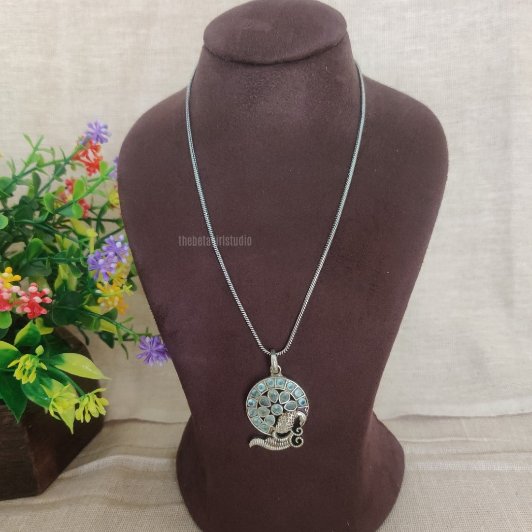 Oxidised necklace set for navratri