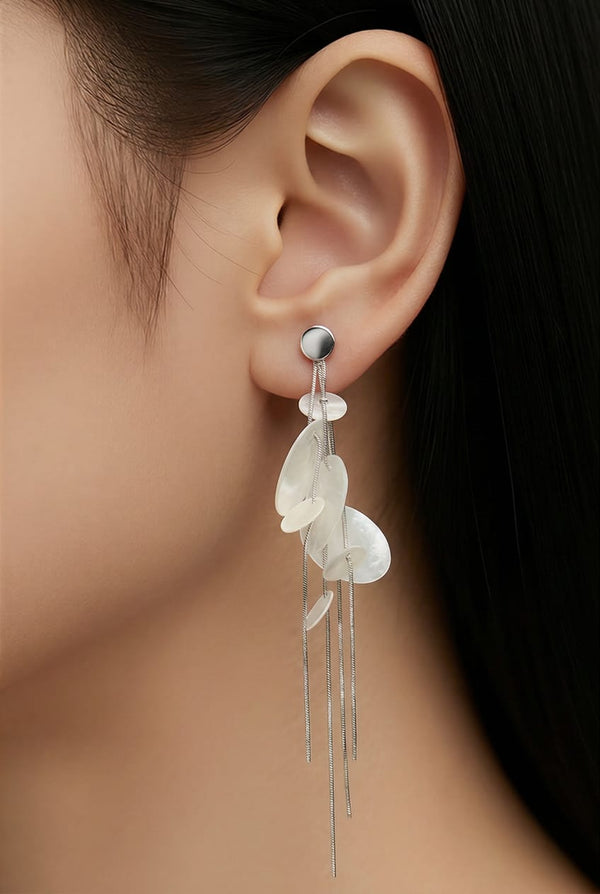 Elegant Crystal Drop Tassel Earrings LP- 48Hr Delivery