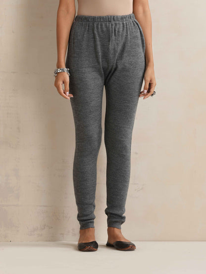 trueBrowns Grey Woollen Leggings