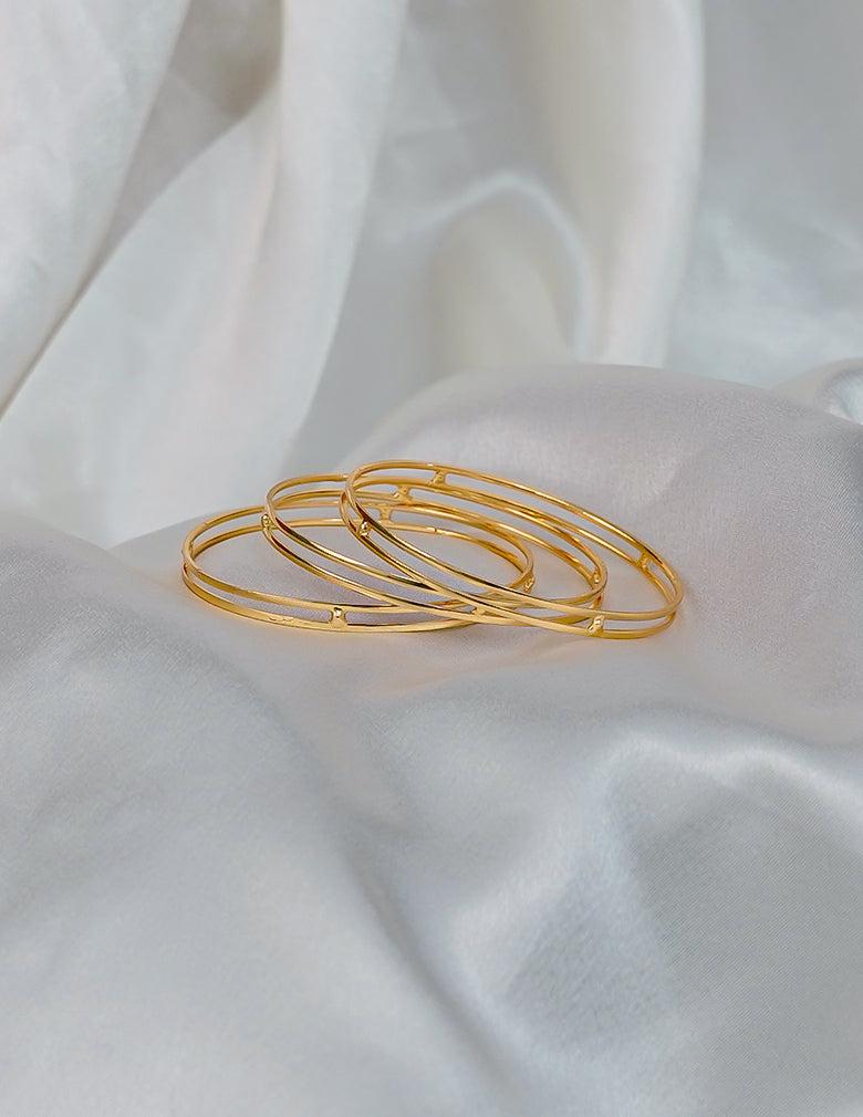 18k Gold Plated AntiTarnish  Bangle