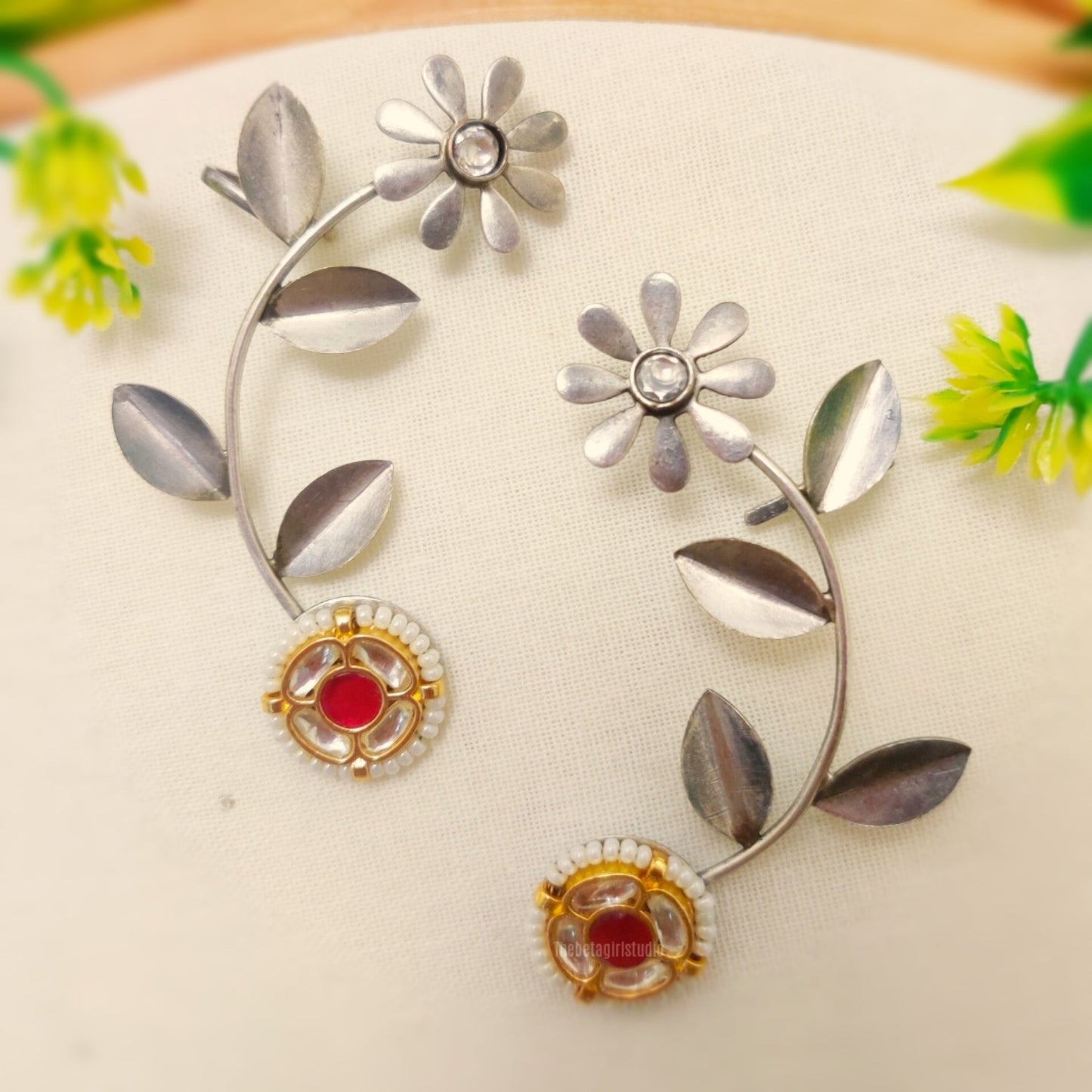 full ear earrings indian