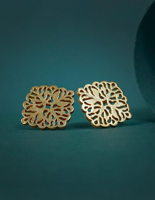 Gold Plated AntiTarnish Stud Earrings