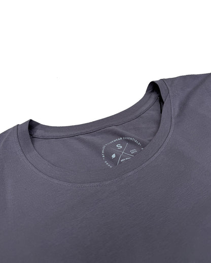 Athlos All-Day Crew Mauve  Bamboo Top