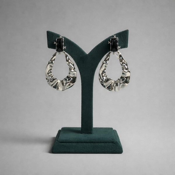Sculptural Teardrop Statement Earrings LP- 48Hr Delivery