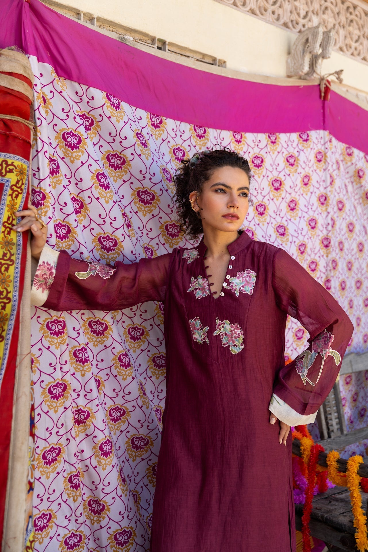 Anu Anya Chanderi Kurta