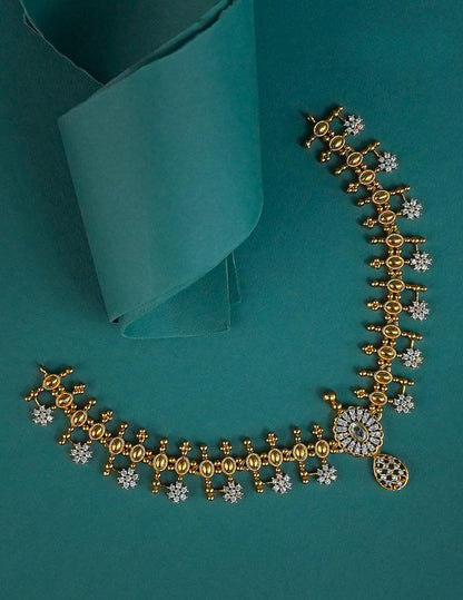 Premium Antique AD Stone  Necklace