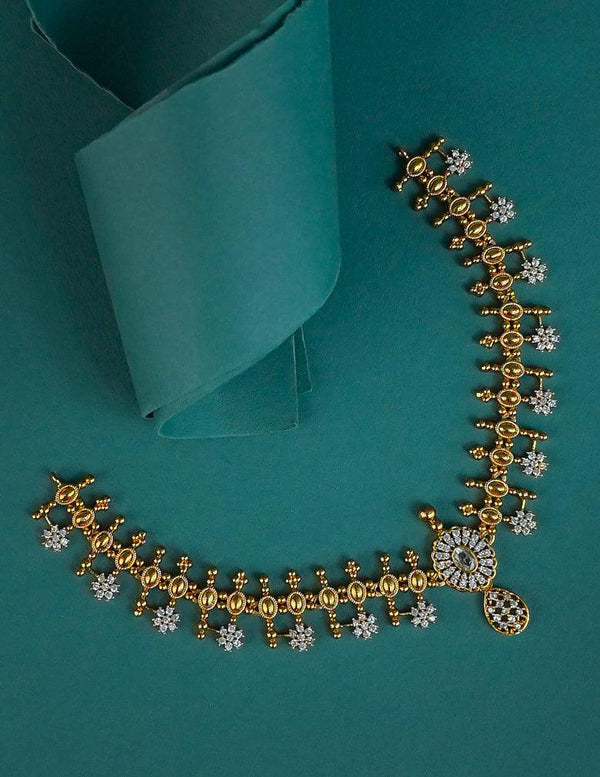 Premium Antique AD Stone  Necklace