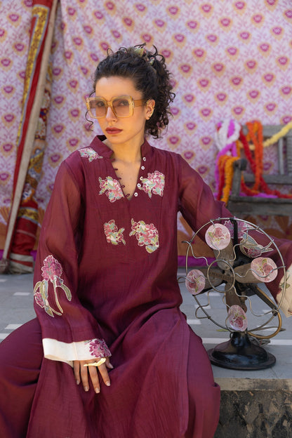 Anu Anya Chanderi Kurta