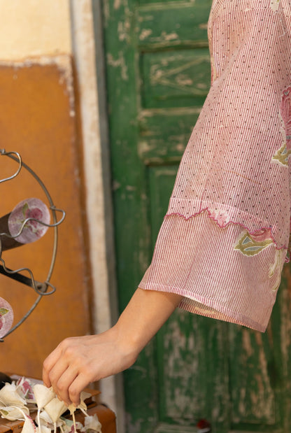 Anu Tess Chanderi Top