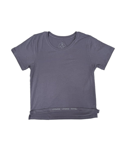 Athlos All-Day Crew Mauve  Bamboo Top