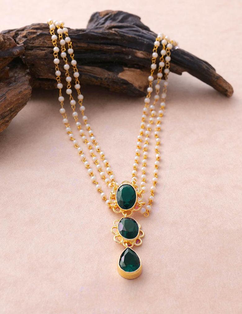 Pearl Layer Necklace LP- 48Hr Delivery