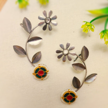 Ethnic Kundan Earcuff