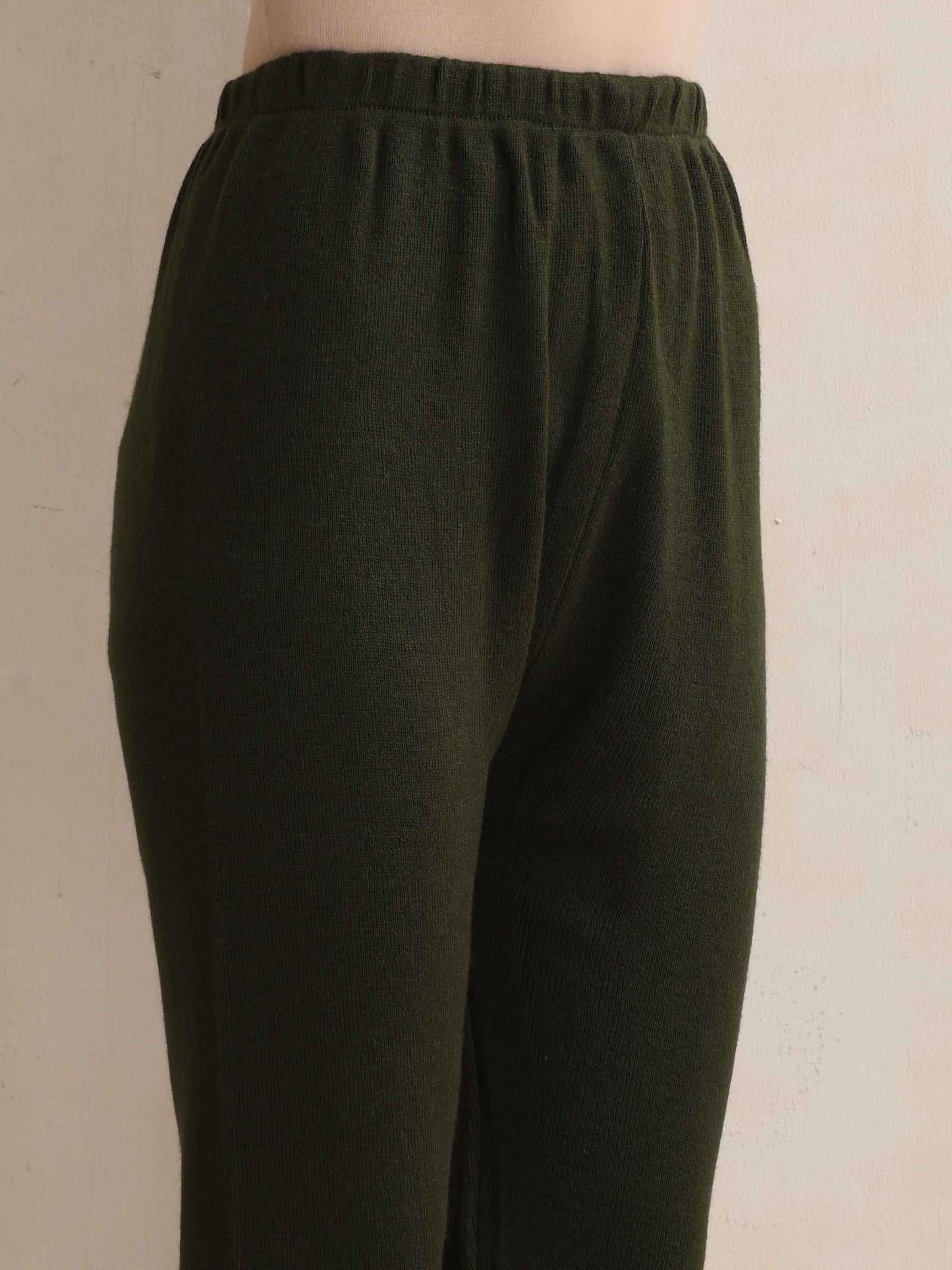 trueBrowns Green Woollen Leggings