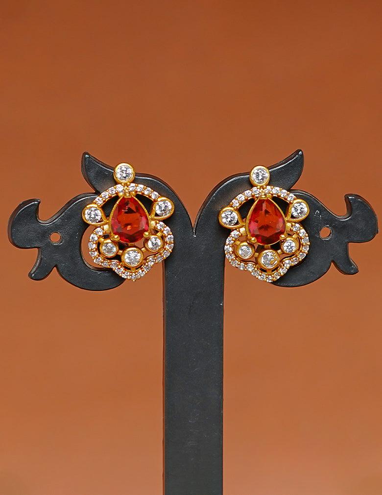Premium Antique AD Pendant Necklace Earrings Set LP- 48Hr Delivery