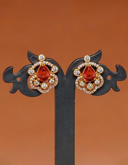 Premium Antique AD Pendant Necklace Earrings Set LP- 48Hr Delivery
