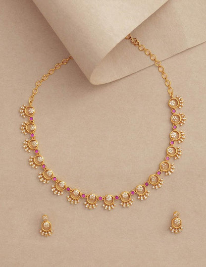 Premium Antique Necklace set with Earring LP- 48Hr Delivery