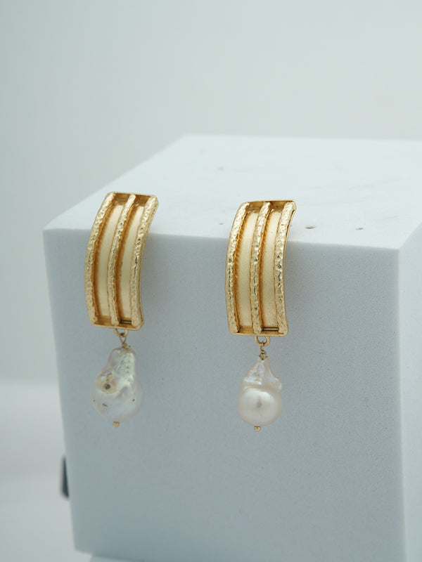 Baroque Pearl Dangles