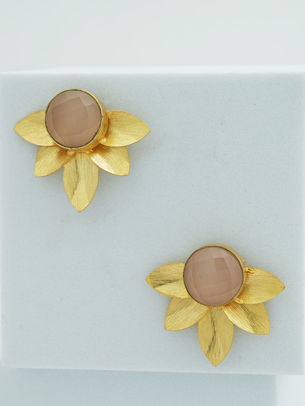 Pink Chalcy Studs