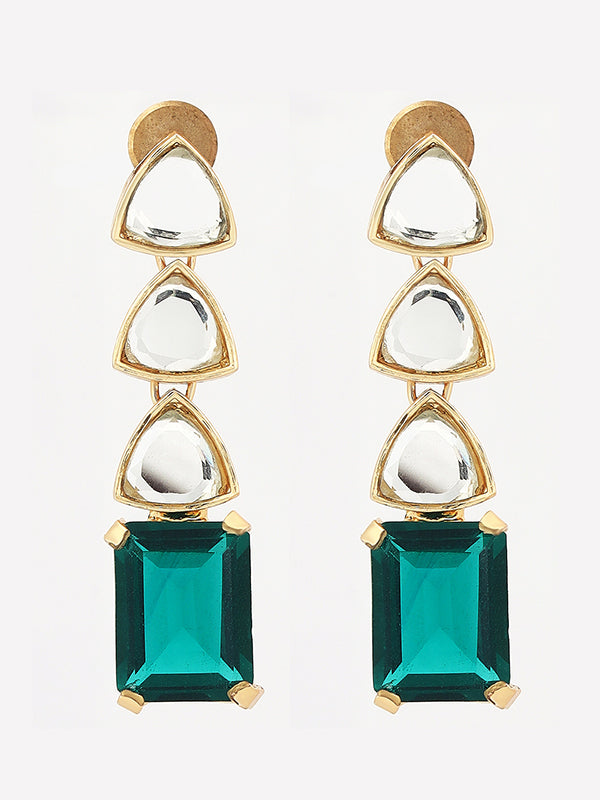 Mirror-and-Emerald-Drop-Earrings