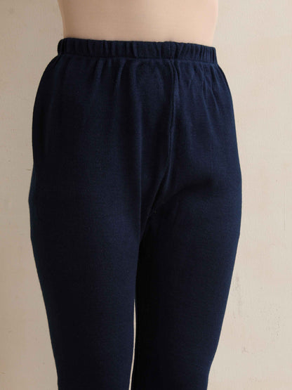 trueBrowns Navy Woollen Leggings