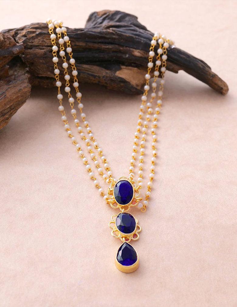 Pearl Layer Necklace LP- 48Hr Delivery