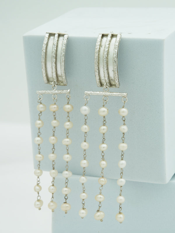 Pearl Chandelier Earrings