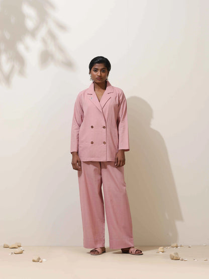 trueBrowns Lilac Cotton Co-Ord Set