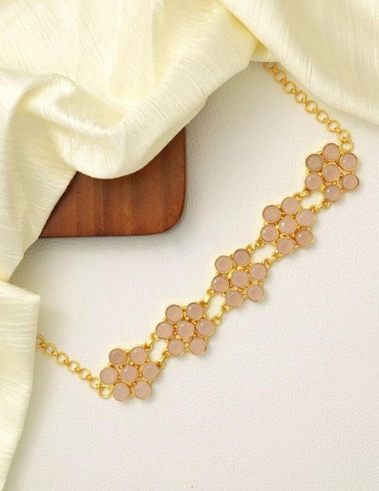 Crystal Stone Necklace Set
