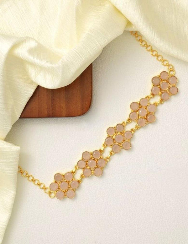 Crystal Stone Necklace Set
