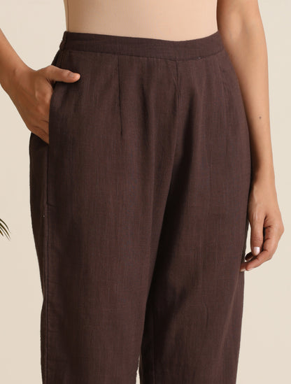 trueBrowns Cola Cotton Shirt Co-ord Set