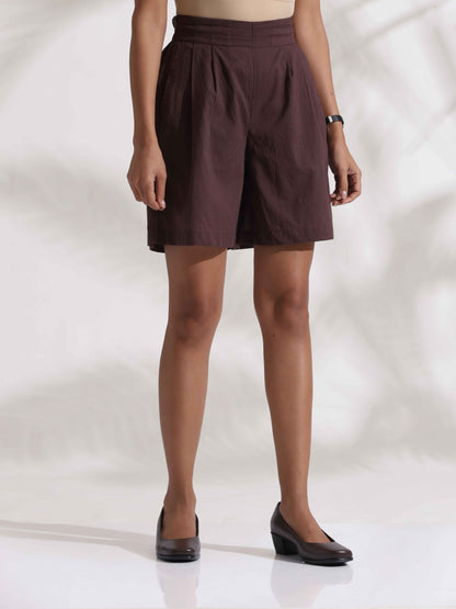 trueBrowns Cola Cotton Print Jacket & Short Co-ord Set