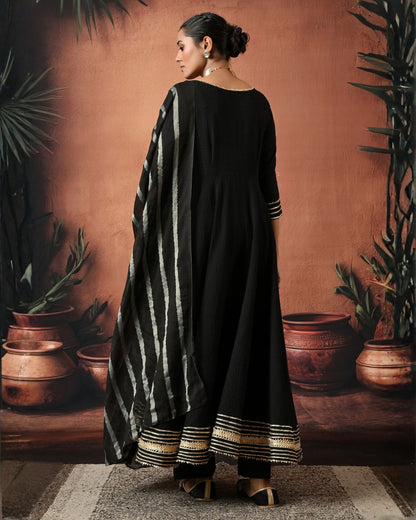 All That Glitters Anarkali Set Bo
