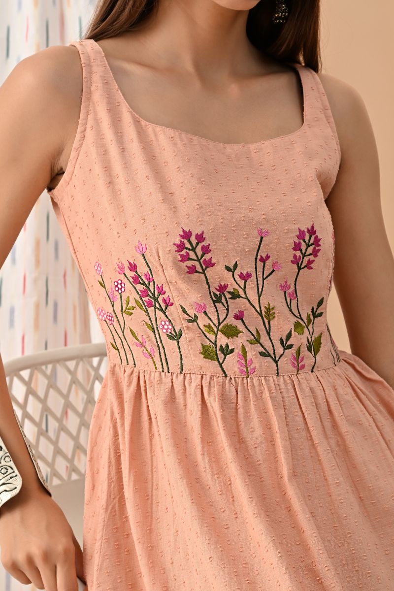 Wildflower Muse Embroidered Dress