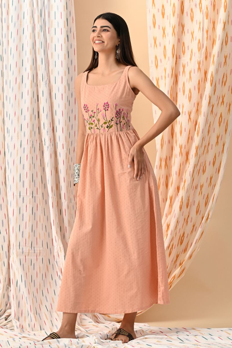 Wildflower Muse Embroidered Dress