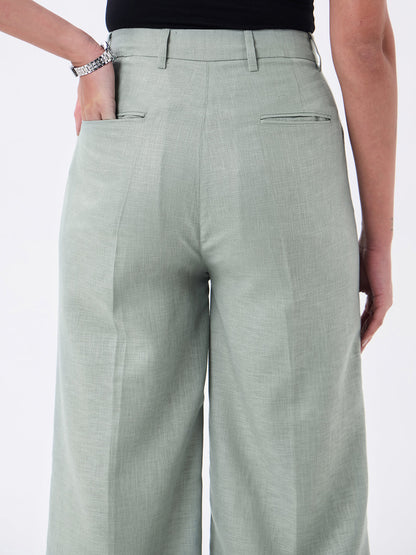 Women Green Sleeveless Co-ords