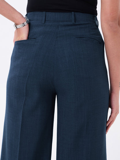 Women Navy Blue Sleeveless Co-ords