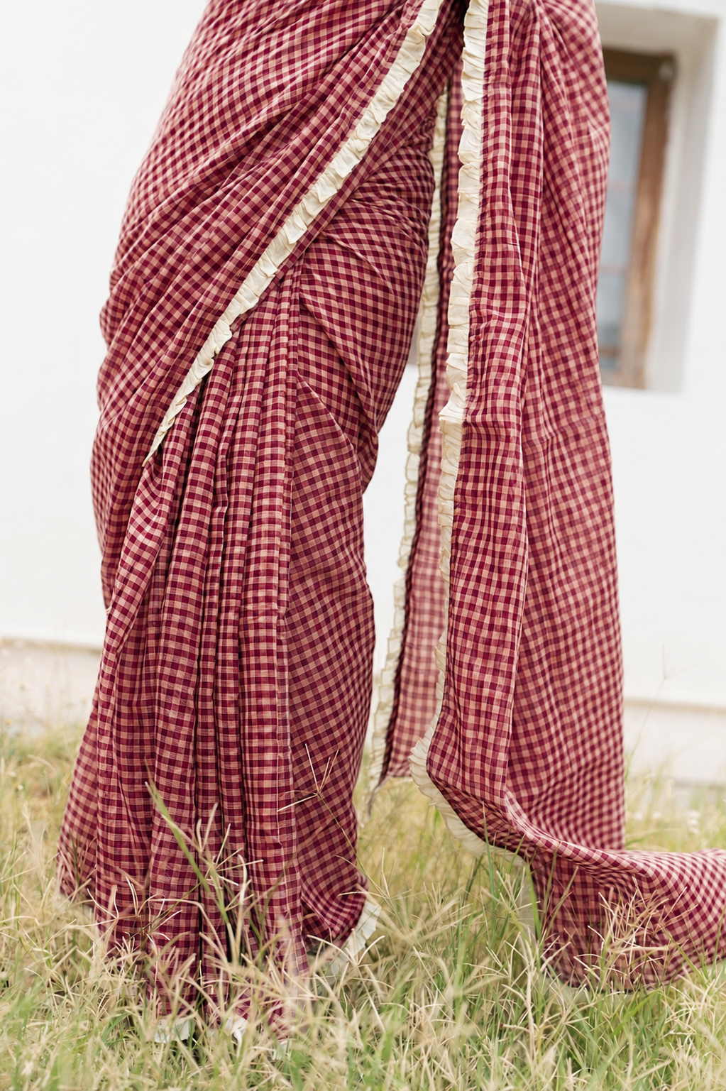 Studio Semmalar Checks Saree