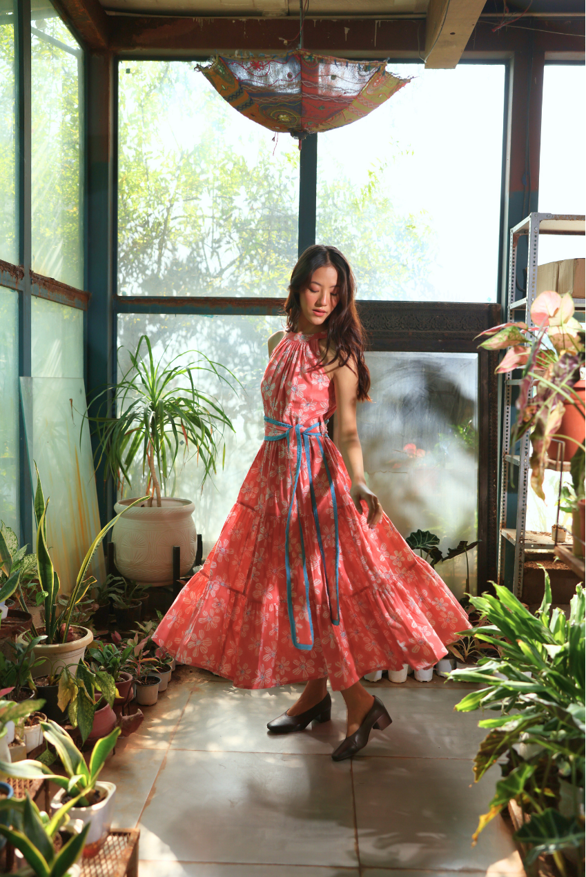 Flora Midsummer Day Cotton Dress