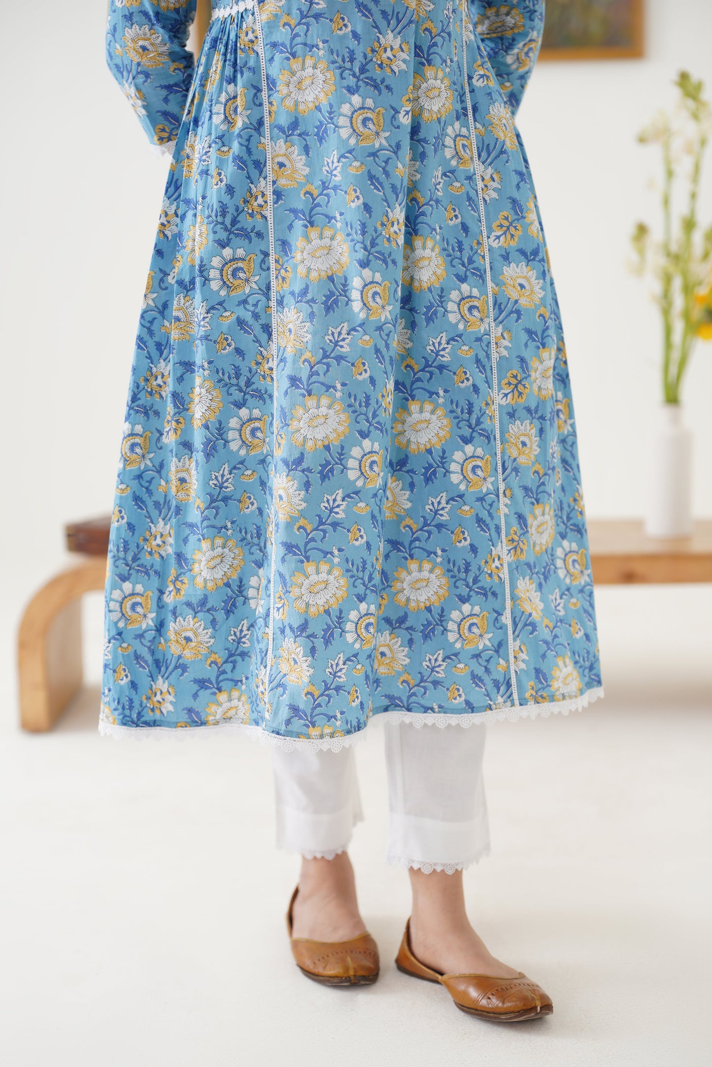 Murraya Blue Kyra Kurta Set of 2