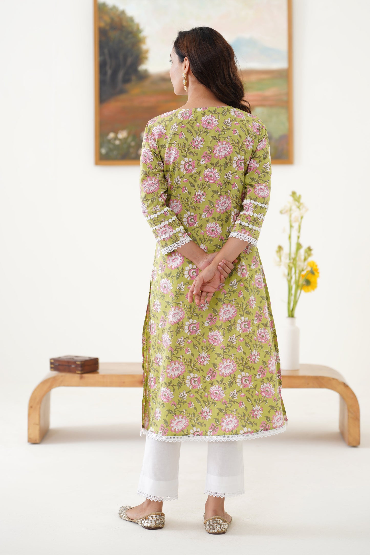 Murraya Green Raisa Kurta Set of 2