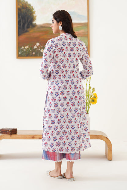 Murraya White Maisie Kurta Set of 3