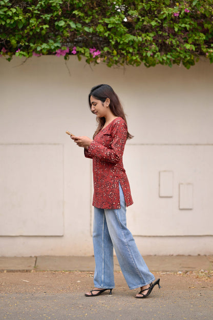 Studio Rustique Amber Short Kurta Top
