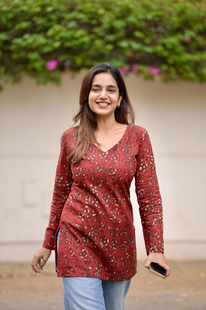 Studio Rustique Amber Short Kurta Top