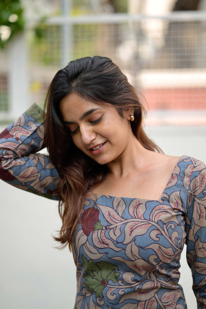 Studio Kalamkari Short Kurta Top