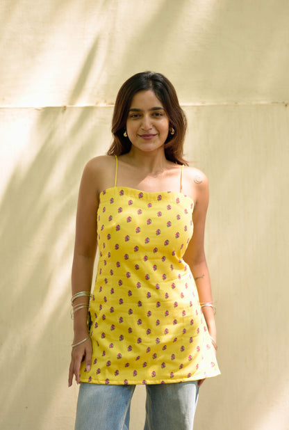 Studio Yellow Mellow Short Kurta Top